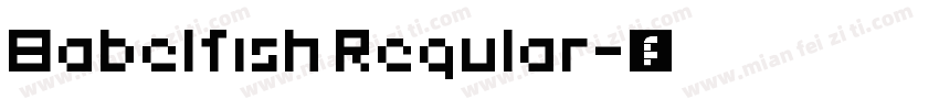 Babelfish Regular字体转换